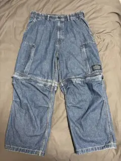 GU デニムコンバーチブルワイドカーゴパンツ UNDERCOVER XLサイズ