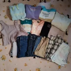 まとめ売り女の子20点 140サイズ⭐️ブランド多数⭐️春夏冬