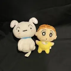 クレヨンしんちゃんシロ ひまわり連れてってほしいゾ マスコット 2種セット