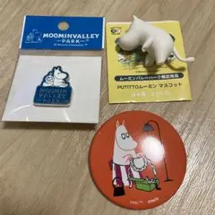 ムーミン 缶バッジ ピンバッジ マスコット セット