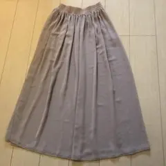 アメリカンアパレル ロングスカート ベージュ Sサイズ