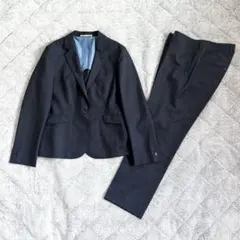 ORIHICA セットアップスーツ ネイビー チェック ウォッシャブル 13