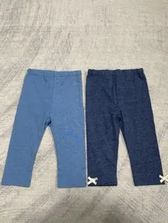 プティマイン　レギンス　２枚セット80cm