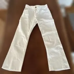 VIS【ドラマ着用】【Lee】コラボ別注ストレッチデニムアンクルフレアパンツのサムネイル