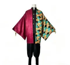 鬼滅の刃 高品質 冨岡義勇 コスプレ衣装 コスチューム サイズ選択可