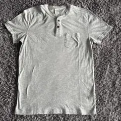 Abercrombie & Fitch ヘンリーネックTシャツ Lサイズ　y2k