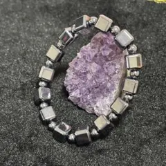 テラヘルツキューブカットブレスレット♪プロフ必読