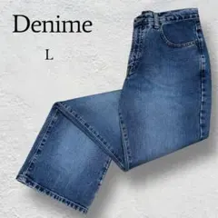 【SALE 大人気 レア】DENIME ストレートパンツ ビンテージ L 古着のサムネイル