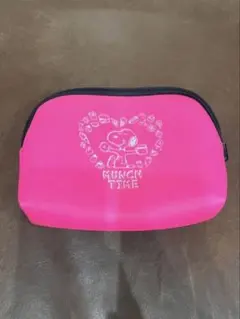 スヌーピー ポーチ ピンク