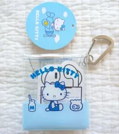 【新品タグ付き】クリアマルチケース みずいろハローキティ