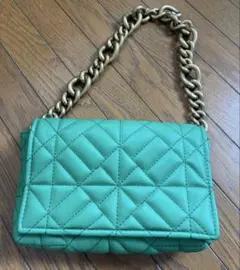 ZARA バッグ　グリーンのサムネイル