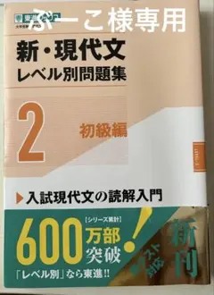 新・現代文レベル別問題集②初級編