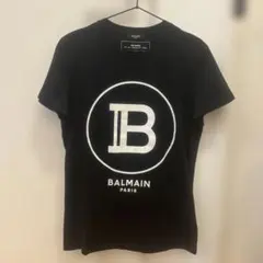 BALMAIN ブラック ロゴ Tシャツのサムネイル