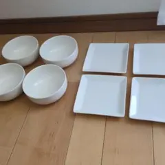 ホワイト ティーポット プレート ボウル マグカップ 食器セット 食器セット 7点 マグカップ プレート ボウル 湯呑み - メルカリ