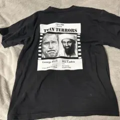 TWIN TERRORS Tシャツ オサマビンラディン　911