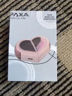PAXA PAXA-C26 ピンク 完全ワイヤレスイヤホン