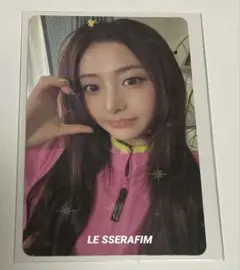 LE SSERAFIM ウンチェ ラキドロ 当選 トレカ ウンチェ LE SSERAFIM CRAZY ラキドロ HMV 当選 トレカ - メルカリ