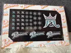 【新品・未使用】嵐 ライブグッズ「popcorn」ステッカー ネイルシール