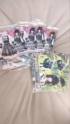 【6枚セット】アイカツ！カード 島崎遥香 ぱるる コラボ ロリゴシック PR