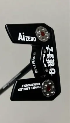 【美品】BURKE GOLF バークゴルフ ゼロトルクパター