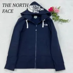 H139 美品 XL ザノースフェイス リアビューフルジップフーディ レディース