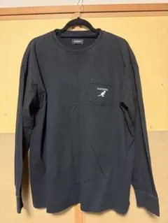 KANGOL Tシャツ ロンT ブラック