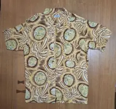 美品　SUN SURF　サンサーフ　WAVE RIDER　アロハシャツ　リネン 美品 SUN SURF サンサーフ WAVE RIDER アロハシャツ リネン - メルカリ