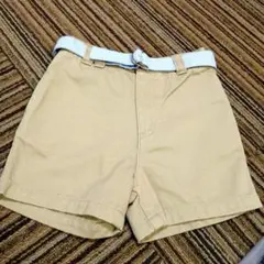 美品 ラルフローレン ベージュ ハーフパンツ 80cm
