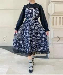 axes femme ロングワンピース