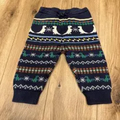 ベビーギャップ ニット柄ボトムス 6-12ヶ月