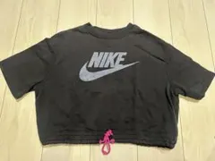 Nike クロップドTシャツ ブラック M
