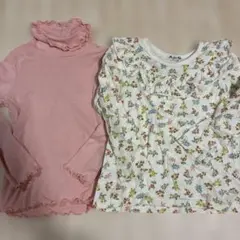 長袖カットソー2点セット 110サイズ