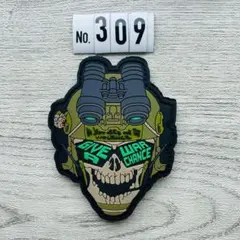 MGWAC PVC パッチ 【309】PVCワッペン ベルクロ付
