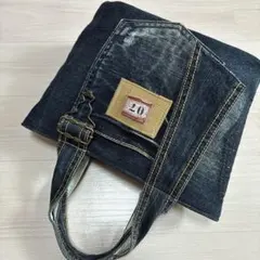 デニムリメイクバッグ