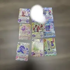 アイカツカードセット　レア8枚