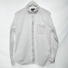 【ビームスの百名品】ビームスプラス BD オックスフォードシャツ L 白シャツ