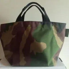 Herve Chapelier 707w 舟型トートバッグ カモフラージュ - メルカリ