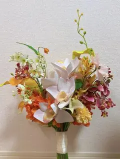 ウェディングブーケ アーティシャルフラワーブーケ 韓国風