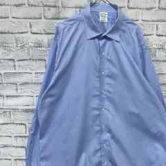 ブルックスブラザーズ長袖シャツ！ブルーチェックXL 0325