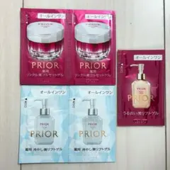 プリオール　PRIOR オールインワン　ゲル　サンプル　セットのサムネイル