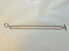 即日発送★シルバーチェーンブレスレット
