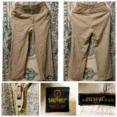 70s 80s USA製 Jaymar SANSABELT スラックス パンツのサムネイル