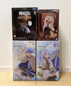 葬送のフリーレン フィギュア 4体セット トランク インミミック - メルカリ