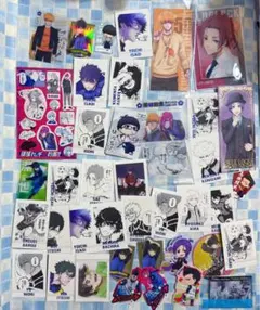 ブルーロック　カード　シール　ステッカー　おまとめ売り　約40枚セット