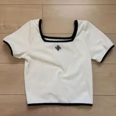 earth music&ecology アイボリー Tシャツ Fサイズ