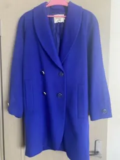 カシミヤ100% ダブルブレスト チェスターコート M