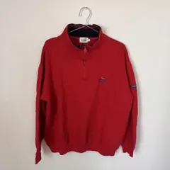00's vintageFIRSTDOWN 赤 ハーフジップジャージのサムネイル