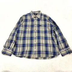 REGAL FRIEND チェック柄 長袖シャツ メンズ Lサイズ （a1のサムネイル