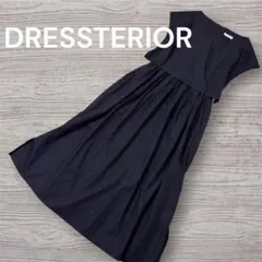 DRESSTERIOR ドレステリア コットンワンピース ネイビー サイズ36のサムネイル