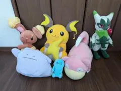 圧縮なし 新品未使用 タグ付き ポケモン ぬいぐるみ 5体セット 特別